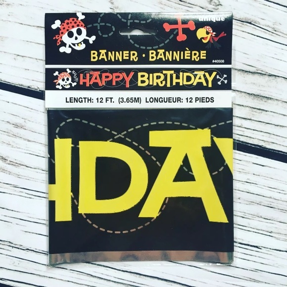 UNIQUE Pirate Birthday Party Supplies Balloons Art - Picture 5 of 8